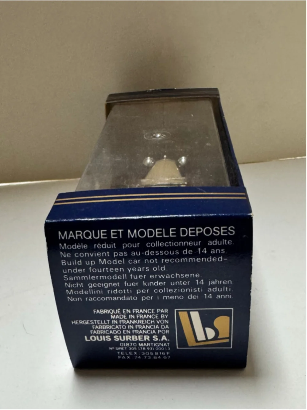Eligor Diecast 1934 Delage D8 Cabriolet Diecast 1/43 Scale - Number 1038